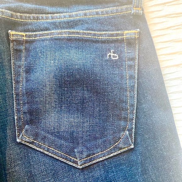 Rag & Bone The Dre jeans size 27. Versatile. Roll them up or full length. - Picture 9 of 9